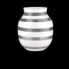 Kähler Omaggio Vase H20 sølv (15212)