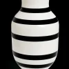 Kähler Omaggio Vase H31 sort (11679)