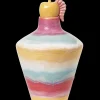 Kähler Poppery Vase med eple H32 cm pink/mint/gul - Kjøp nå