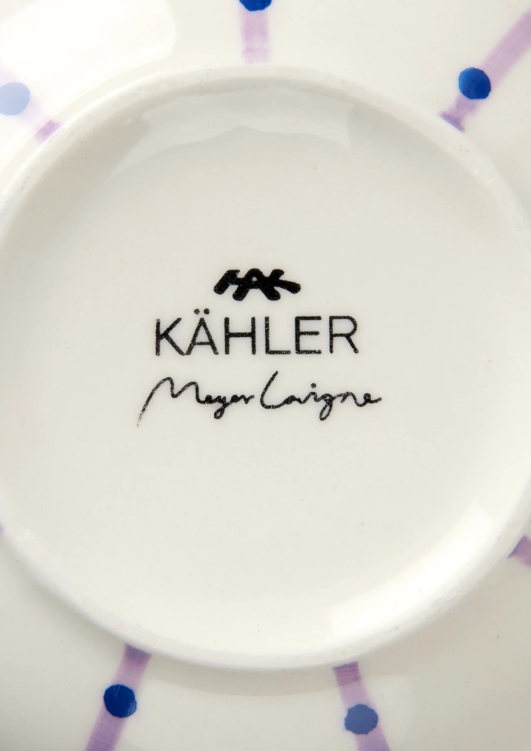 Kähler Signature Vase H15 cm lilla - Kjøb her