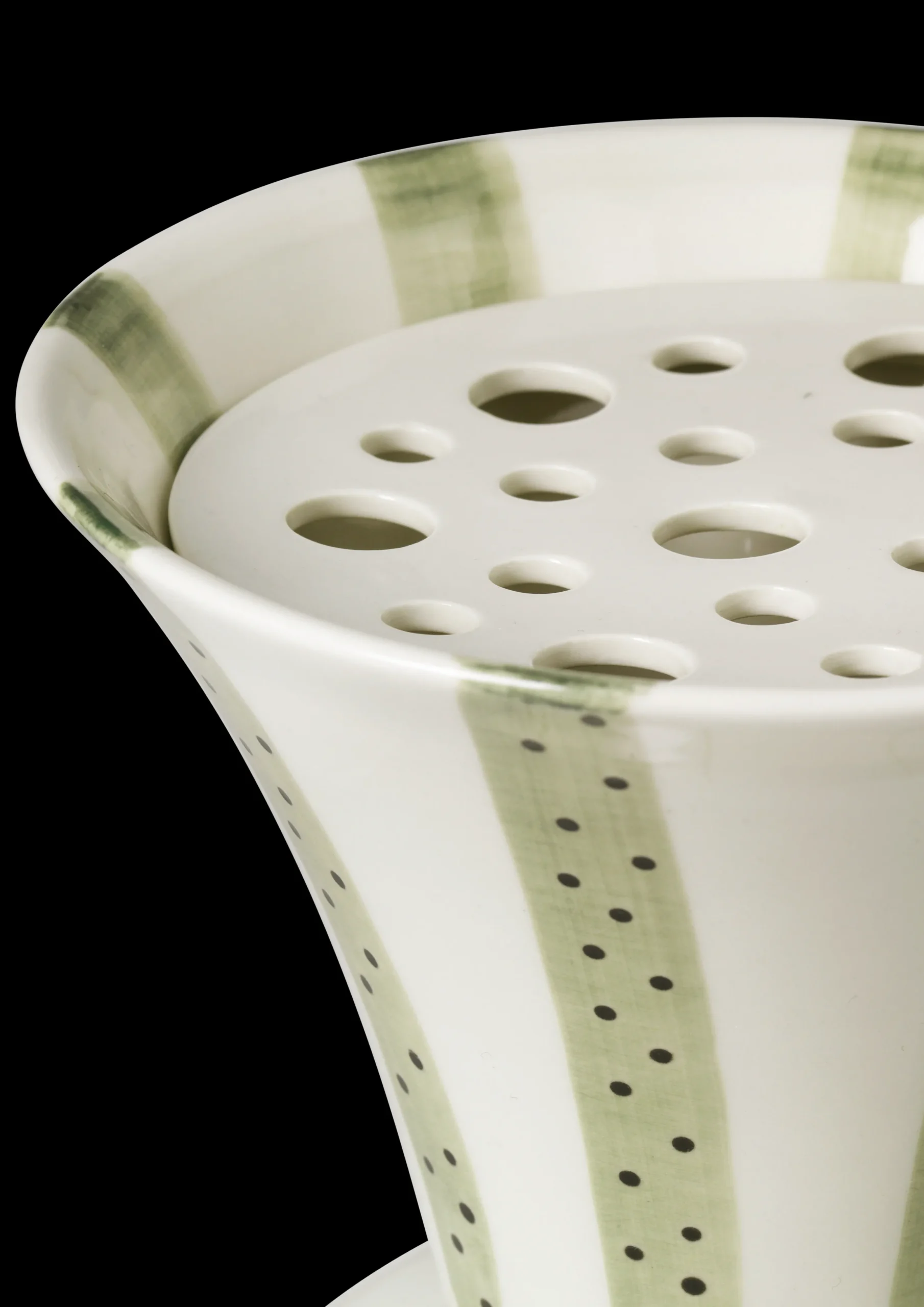 Kähler Signature Vase H20 grønn