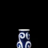 Kähler Tulle Vase H13 cm blå - Kjøp her