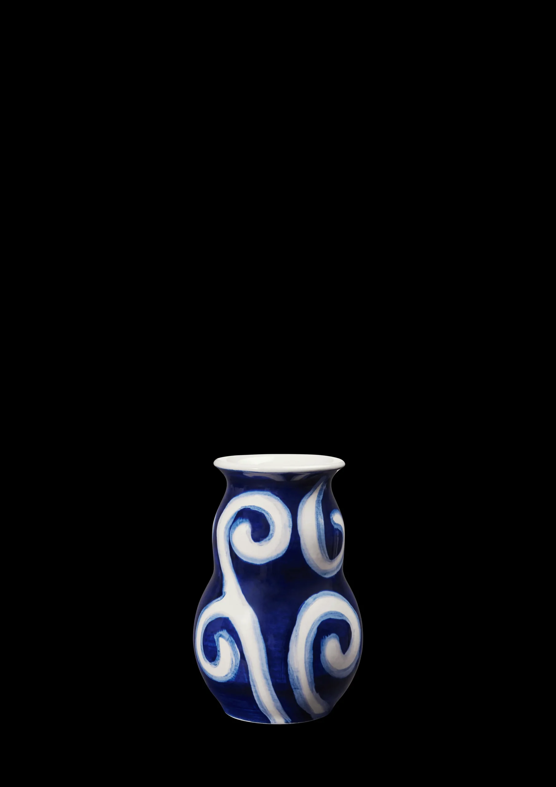 Kähler Tulle Vase H13 cm blå - Kjøp her