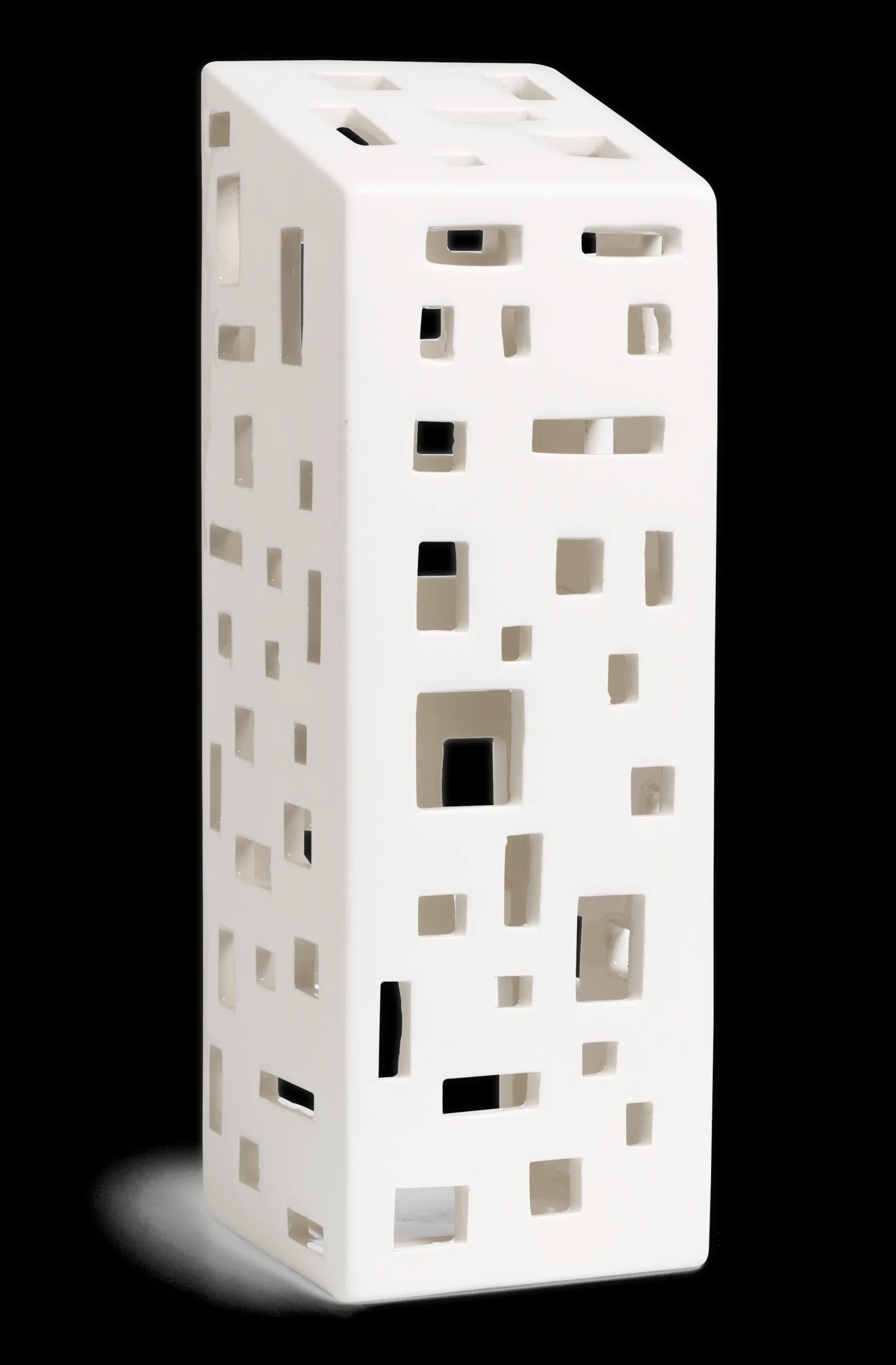 Kähler Urbania lyshus High building hvit (12443)