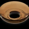 Lumi Lysmansjett buet Ø8 cm brun
