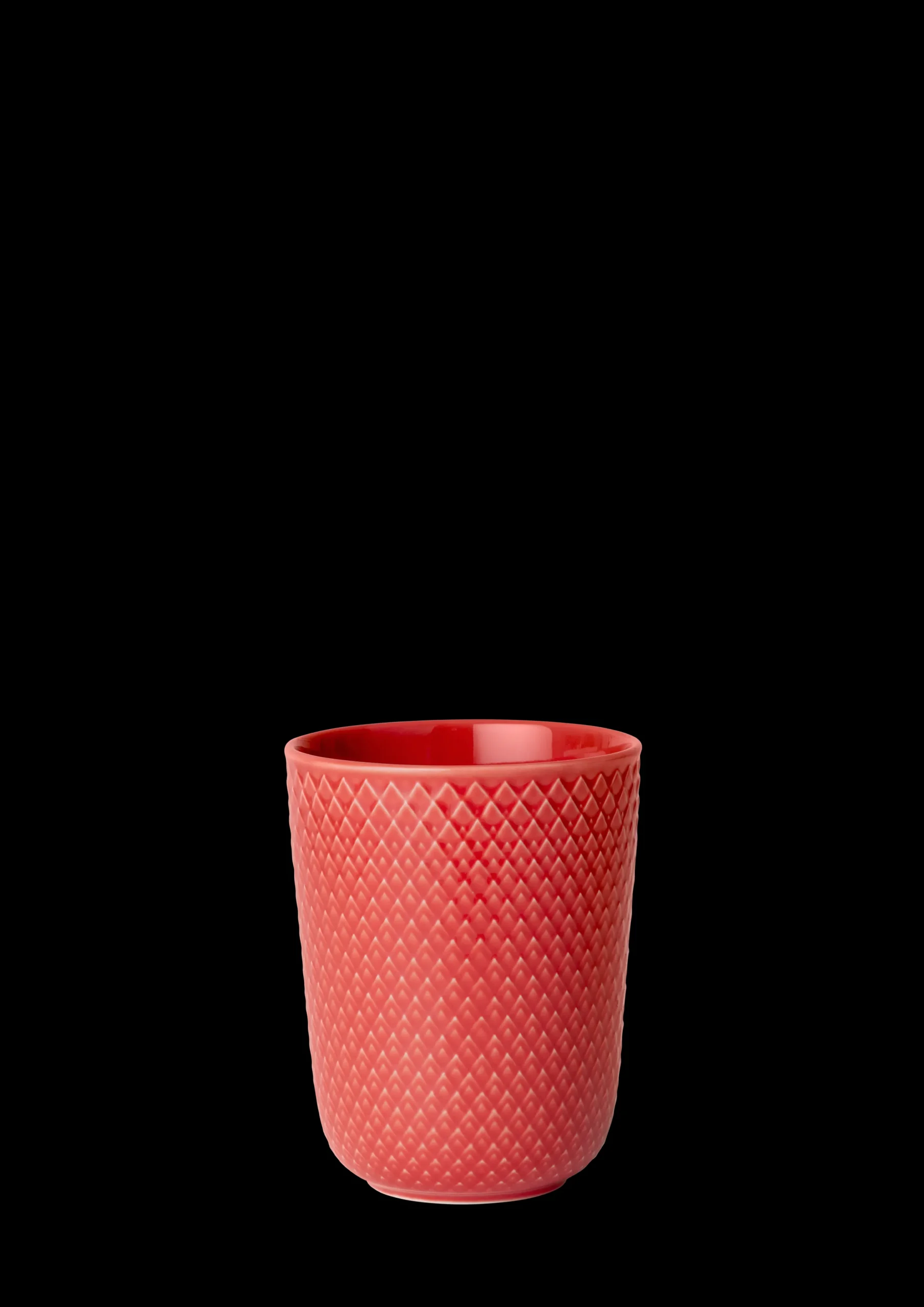 Lyngby Porcelain Rhombe Color Mug 33 CL Coral - Kjøp her