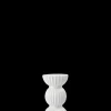 Lyngby Porcelæn Lyngby Tura Lysestake H14 cm hvit - Kjøb her