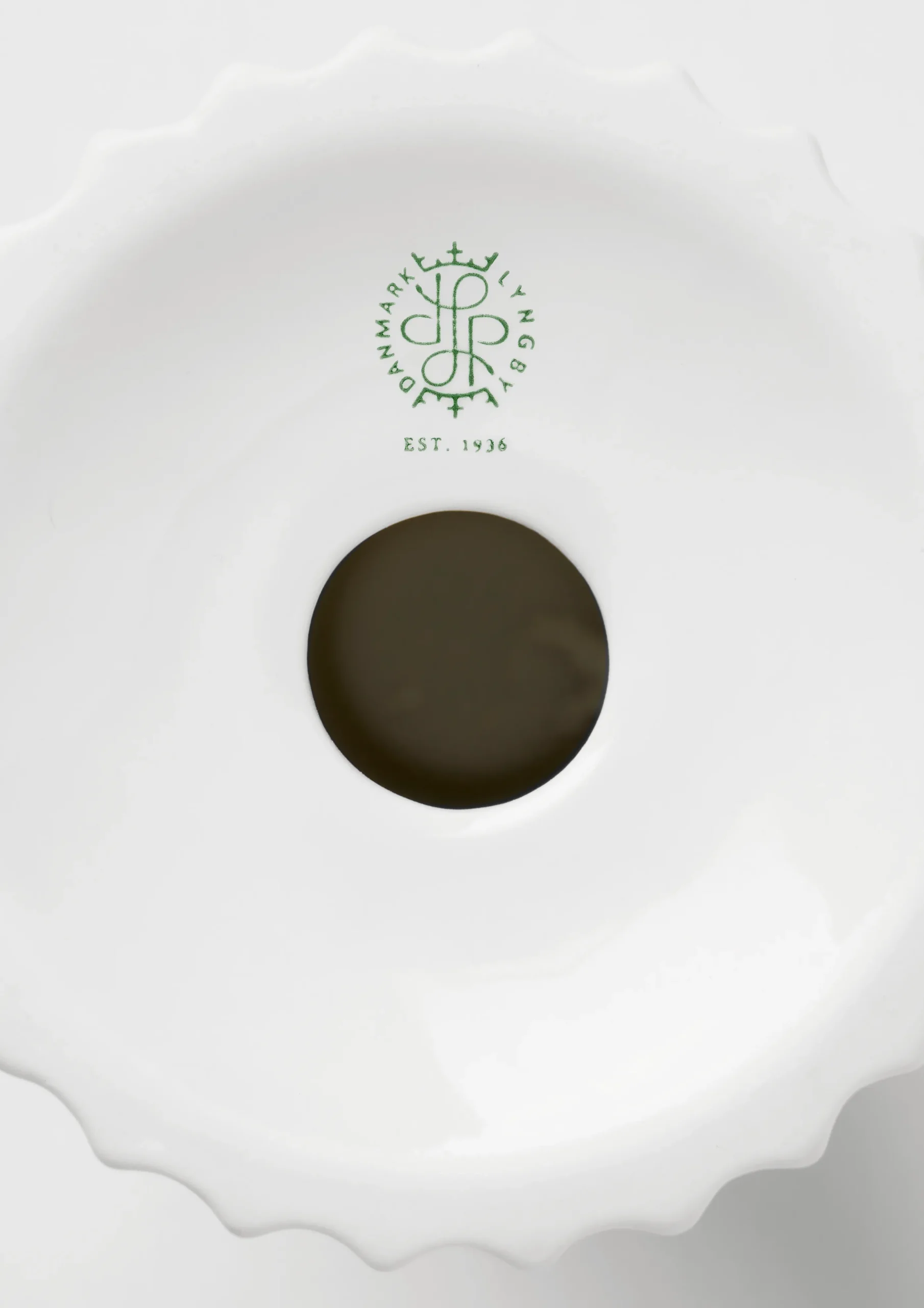 Lyngby Porcelæn Lyngby Tura Lysestake H14 cm hvit - Kjøb her