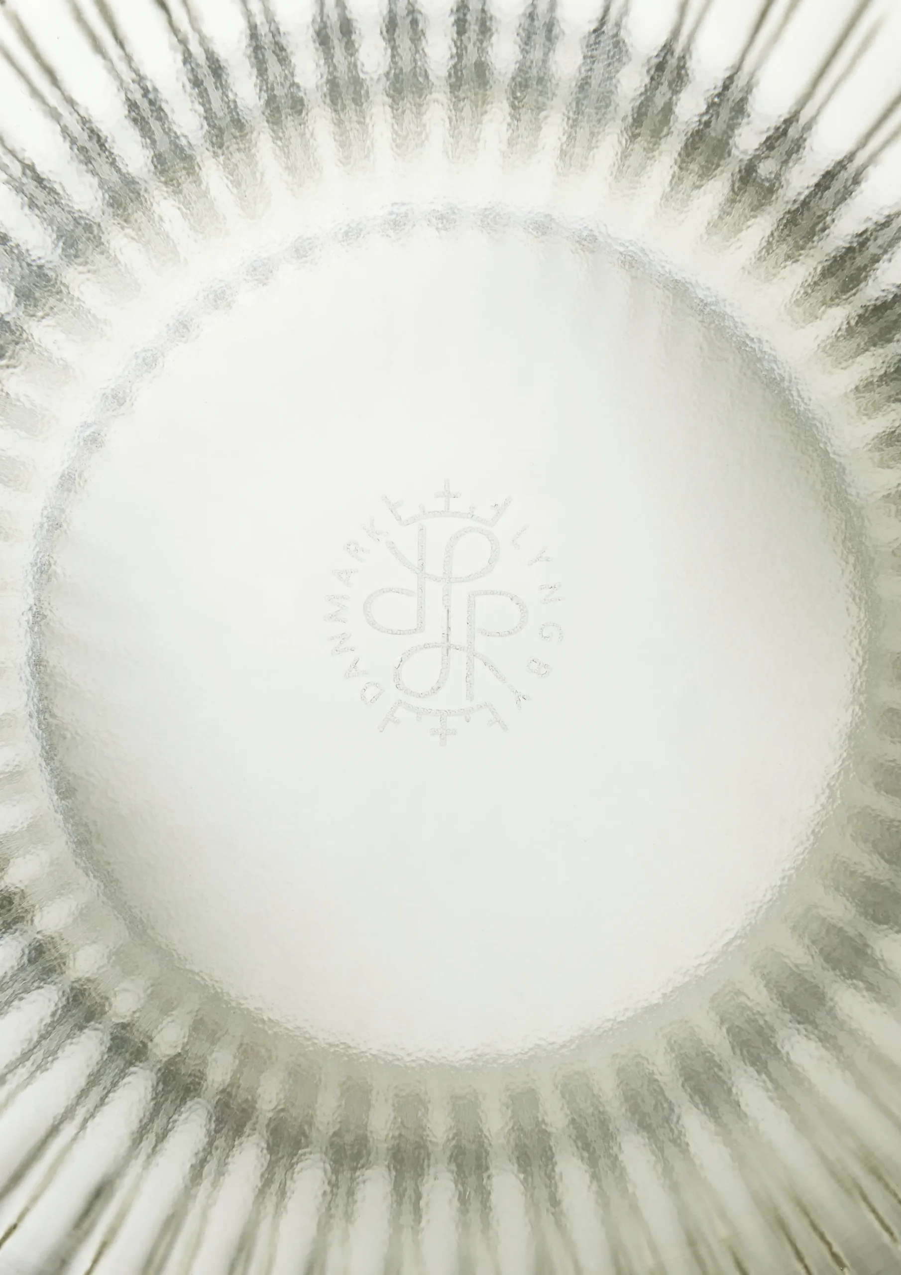 Lyngby Porcelæn Lyngby Vase H31 smoke munnblåst glass