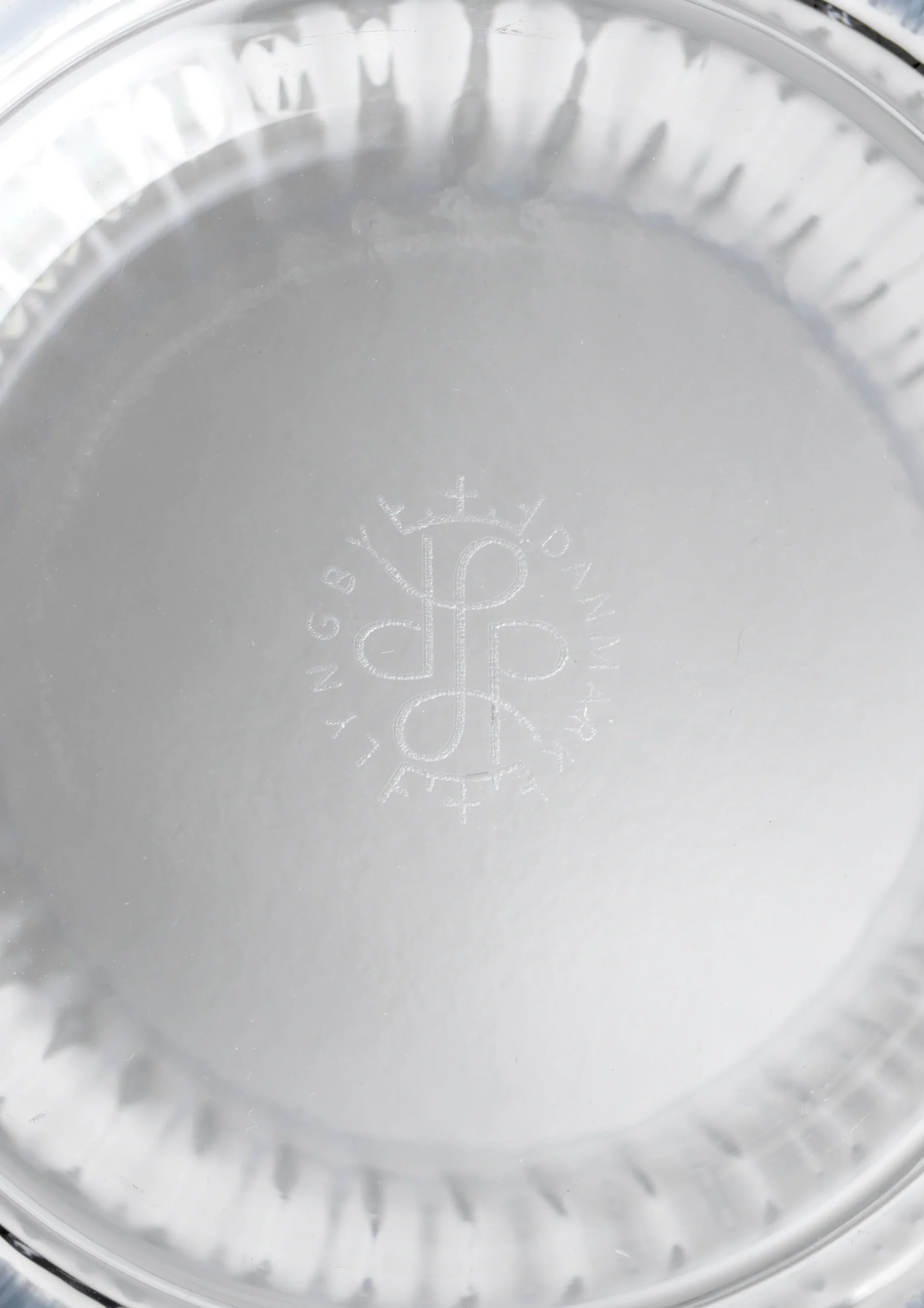 Lyngby Porcelæn Lyngby Vase H20.5 klar munnblåst glass