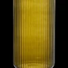Lyngby Porcelæn Lyngby Vase H38 olivengrønn glass