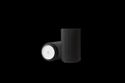 Lyngby Porcelæn Lyngby Vase H20.5 sort porselen