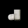 Lyngby Porcelæn Lyngby Vase H38 smoke munnblåst glass