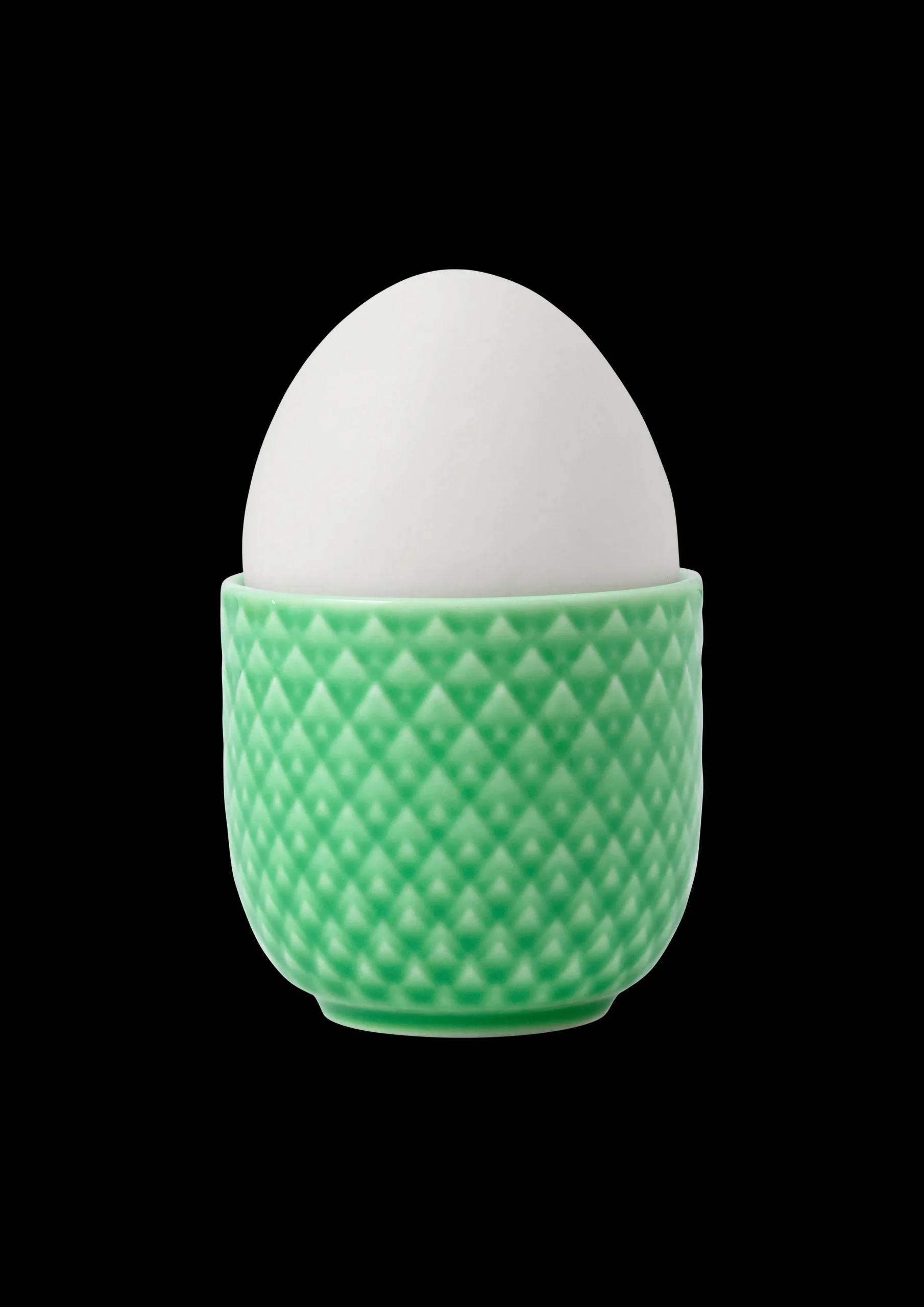 Lyngby Porcelæn Rhombe Color Eggeglass Ø5 cm grønn