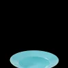 Lyngby Porcelæn Rhombe Color Dyp tallerken Ø24.5 cm turkis