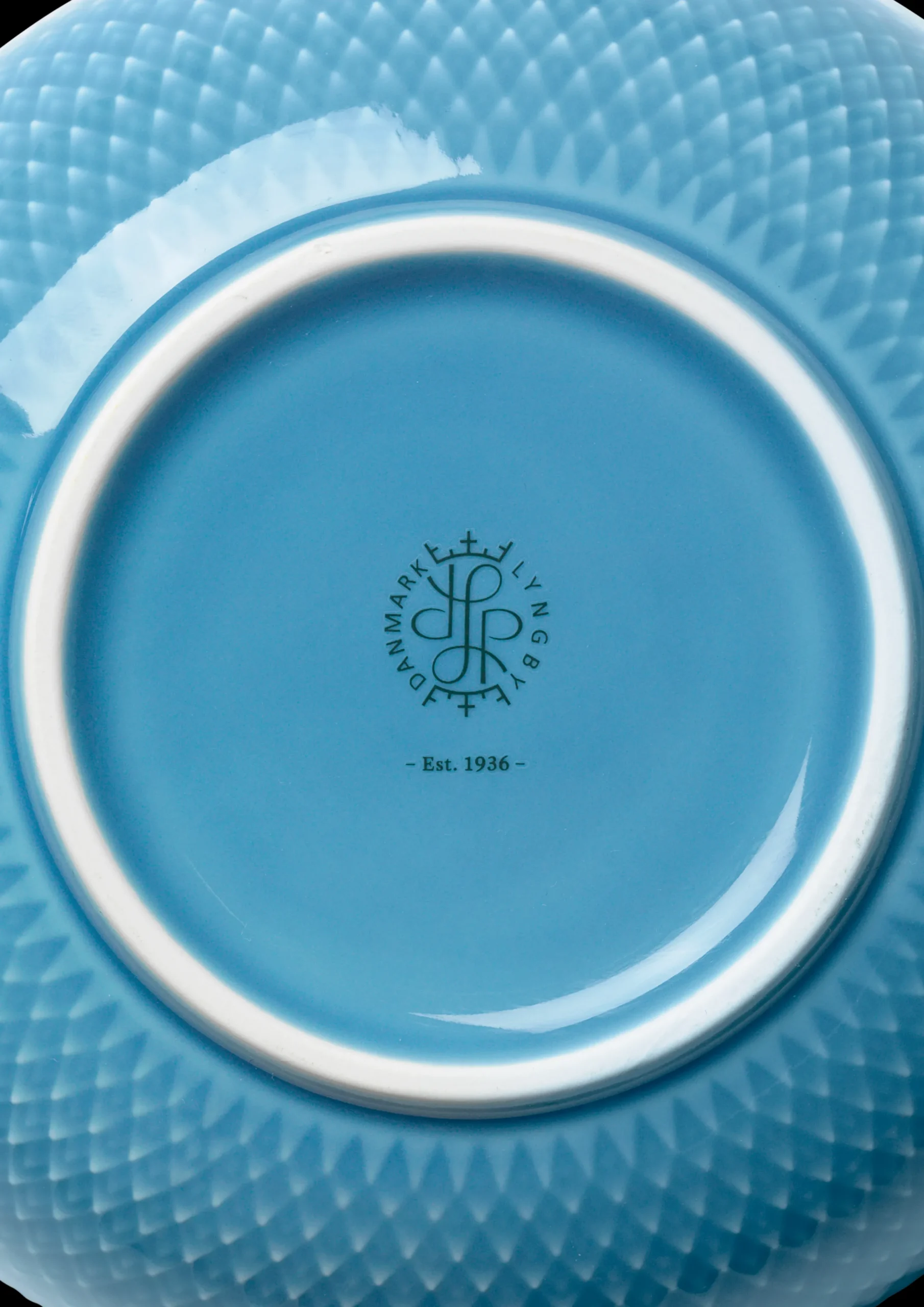 Lyngby Porcelæn Rhombe Color Skål Ø15.5 cm blå - Kjøp her
