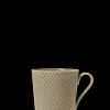 Lyngby Porcelæn Rhombe Earth Kopp med hank 39 cl clay
