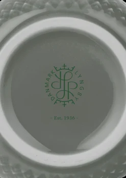Lyngby Porcelæn Rhombe Earth Kopp med hank 39 cl moss