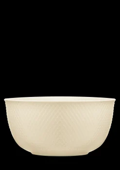 Lyngby Porcelæn Rhombe Earth Serveringsskål Ø22 cm marble