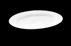 Oval tallerken 30x23 cm 4 stk.