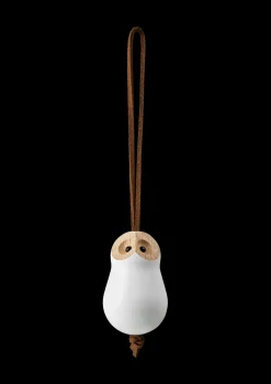 Rosendahl Forest Tales Ugle Ø4 cm blank hvit - Kjøp her