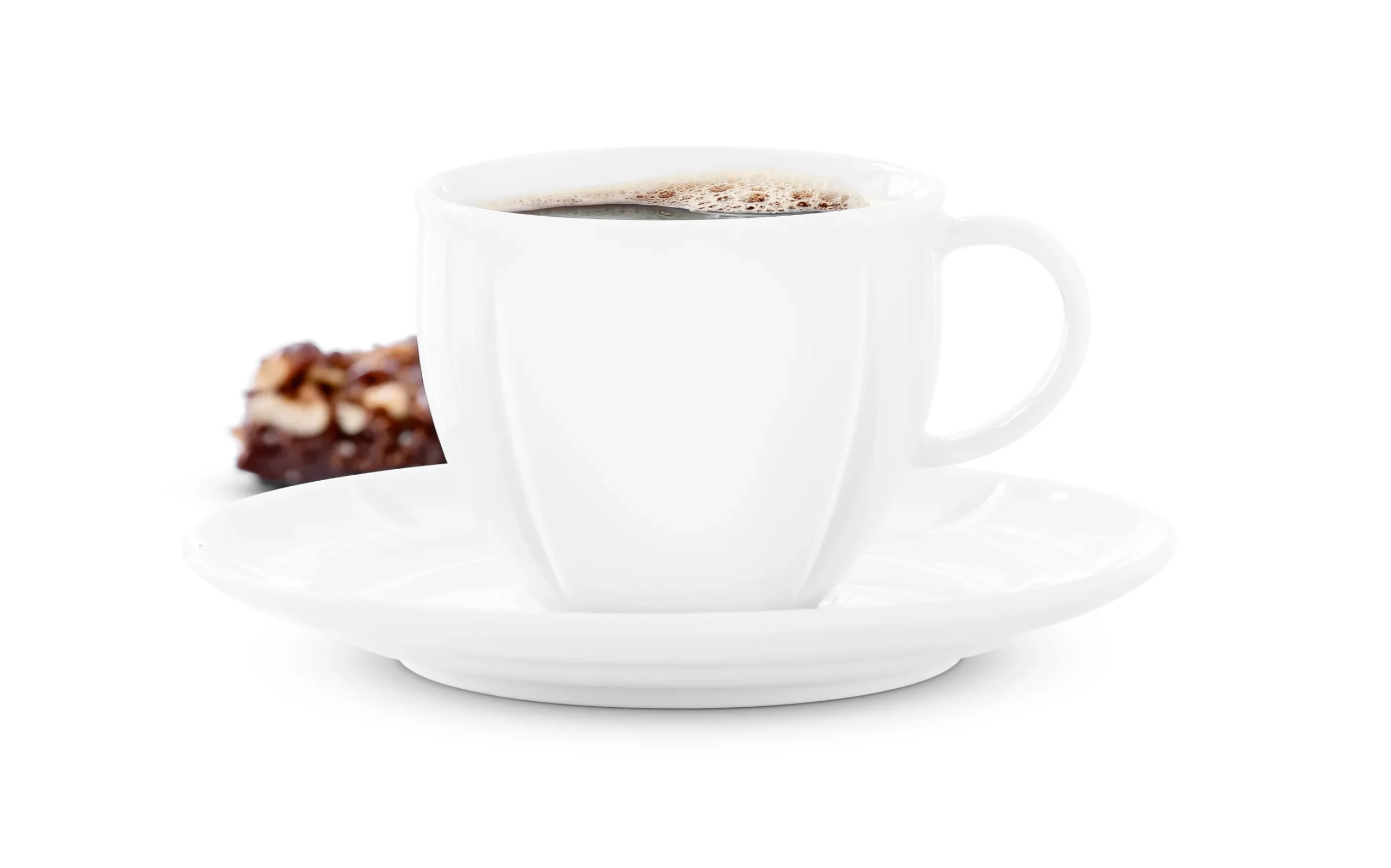 Rosendahl Gran Cru Soft Kaffekopp med skål 28 cl hvit