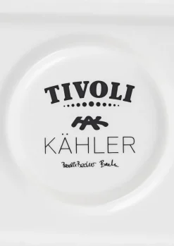 Urbania Tivoli Lyshus Karusell – Hvitt Keramikk, Ø12 cm